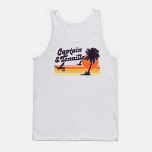 Captain & Tennille -- Retro 70s Design Tank Top